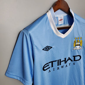 Camisa Manchester City Retrô 2011/2012 Azul - | Futmantos