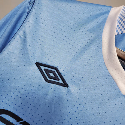 Camisa Manchester City Retrô 2011/2012 Azul - | Futmantos