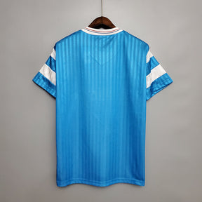 Camisa Marseille Retrô 1990 Azul - | Futmantos