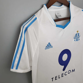 Camisa Marseille Retrô 2002/2003 Branca - | Futmantos