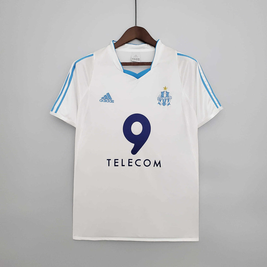 Camisa Marseille Retrô 2002/2003 Branca - | Futmantos