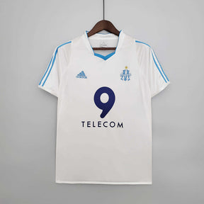Camisa Marseille Retrô 2002/2003 Branca - | Futmantos