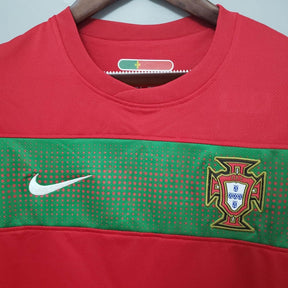 Camisa Portugal Retrô 2010 Vermelha e Verde - | Futmantos