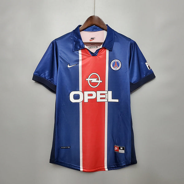 Camisa PSG Retrô 1998/1999 Azul e Vermelha - | Futmantos