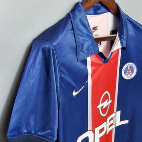 Camisa PSG Retrô 1998/1999 Azul e Vermelha - | Futmantos