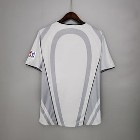 Camisa PSG Retrô 2001/2002 Branca e Cinza - | Futmantos