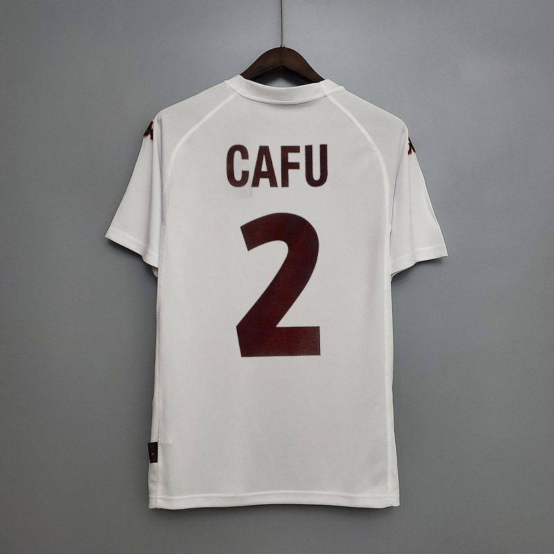 Camisa Roma Retrô 2000/2001 Branca - | Futmantos