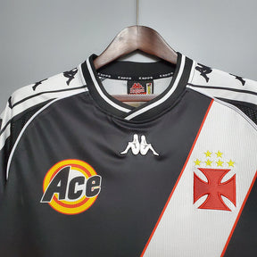 Camisa Vasco Retrô 2000 Preta - | Futmantos