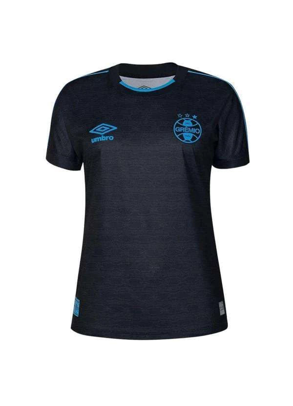 Camisa Grêmio Preta Feminina 23/24