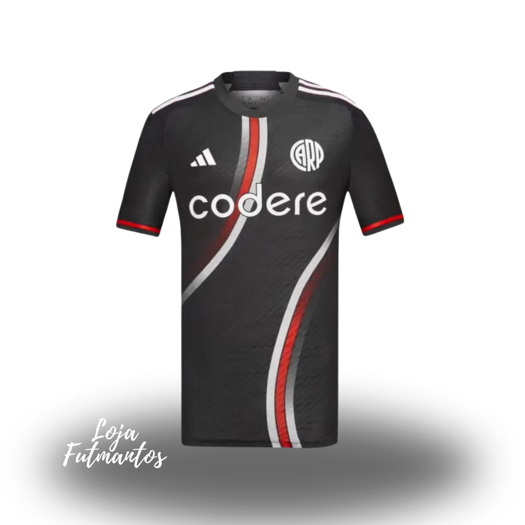 Camisa River Plate III - 24/25 - Preta | Futmantos