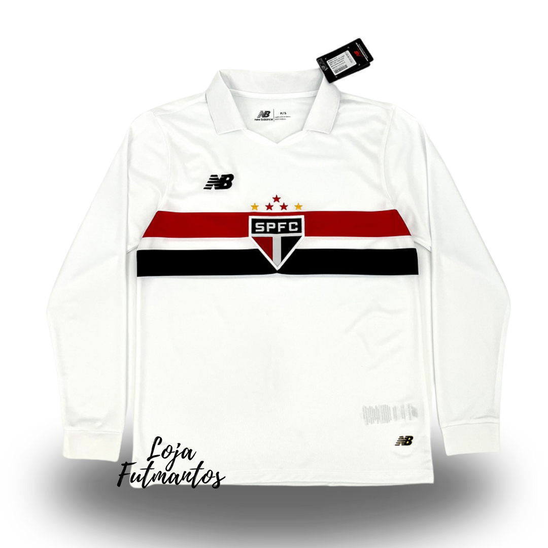 Camisa São Paulo - 24/25 - Manga Longa