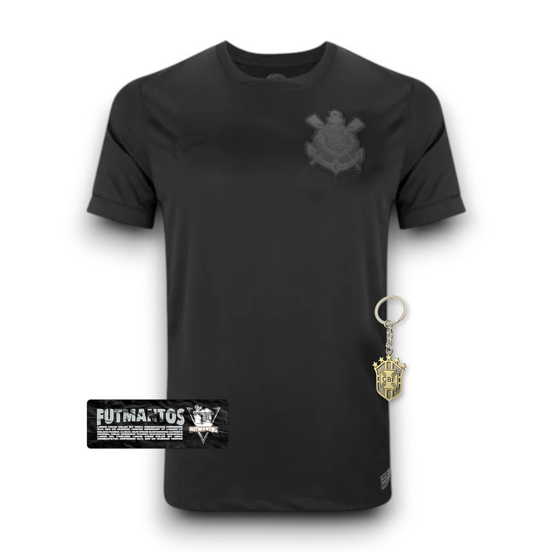 Camisa Corinthians 24/25 - Preta | Futmantos
