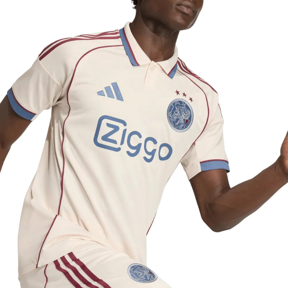 Camisa Ajax III 25/26 - Branco| Futmantos
