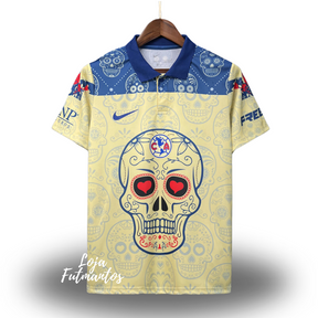 Camisa América do México 23/24 - Amarela Ed. Halloween | Futmantos