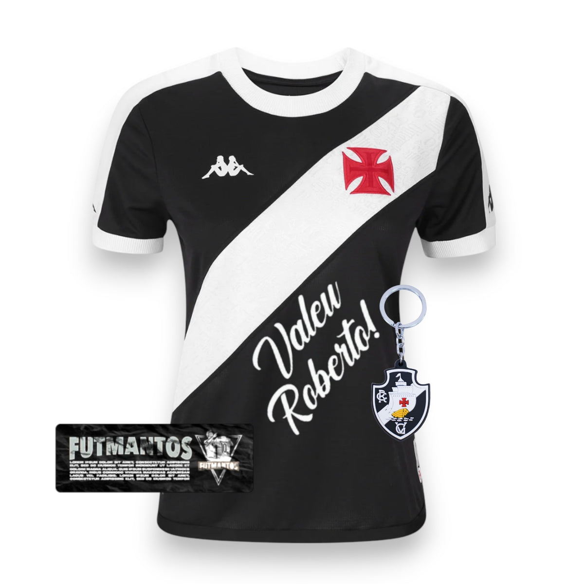 Camisa Vasco da Gama - 24/25 "Valeu Roberto" - Feminina | Futmantos