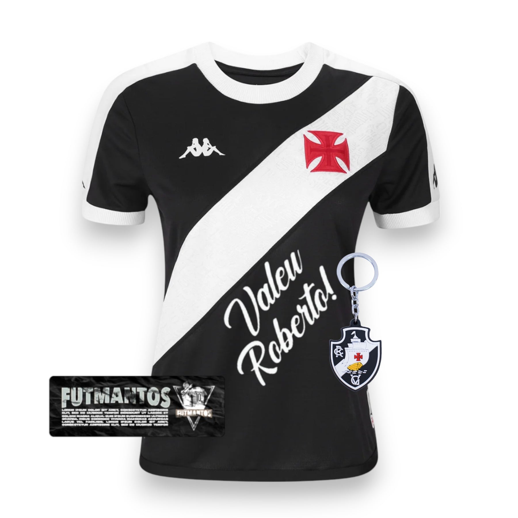 Camisa Vasco da Gama - 24/25 "Valeu Roberto" - Feminina | Futmantos