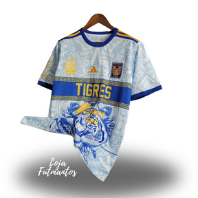 Camisa Tigres III 23/24 - Branco | Futmantos