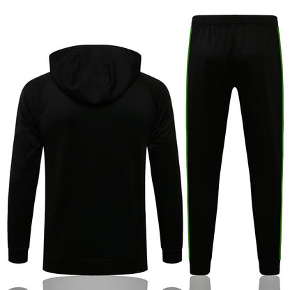 Conjunto Ajax 2122 Preta - - Com Capuz