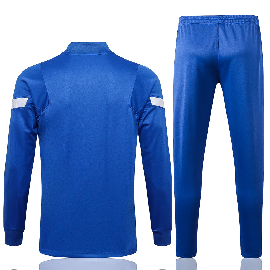 Conjunto Barcelona 2122 Azul Claro - - Com Fecho