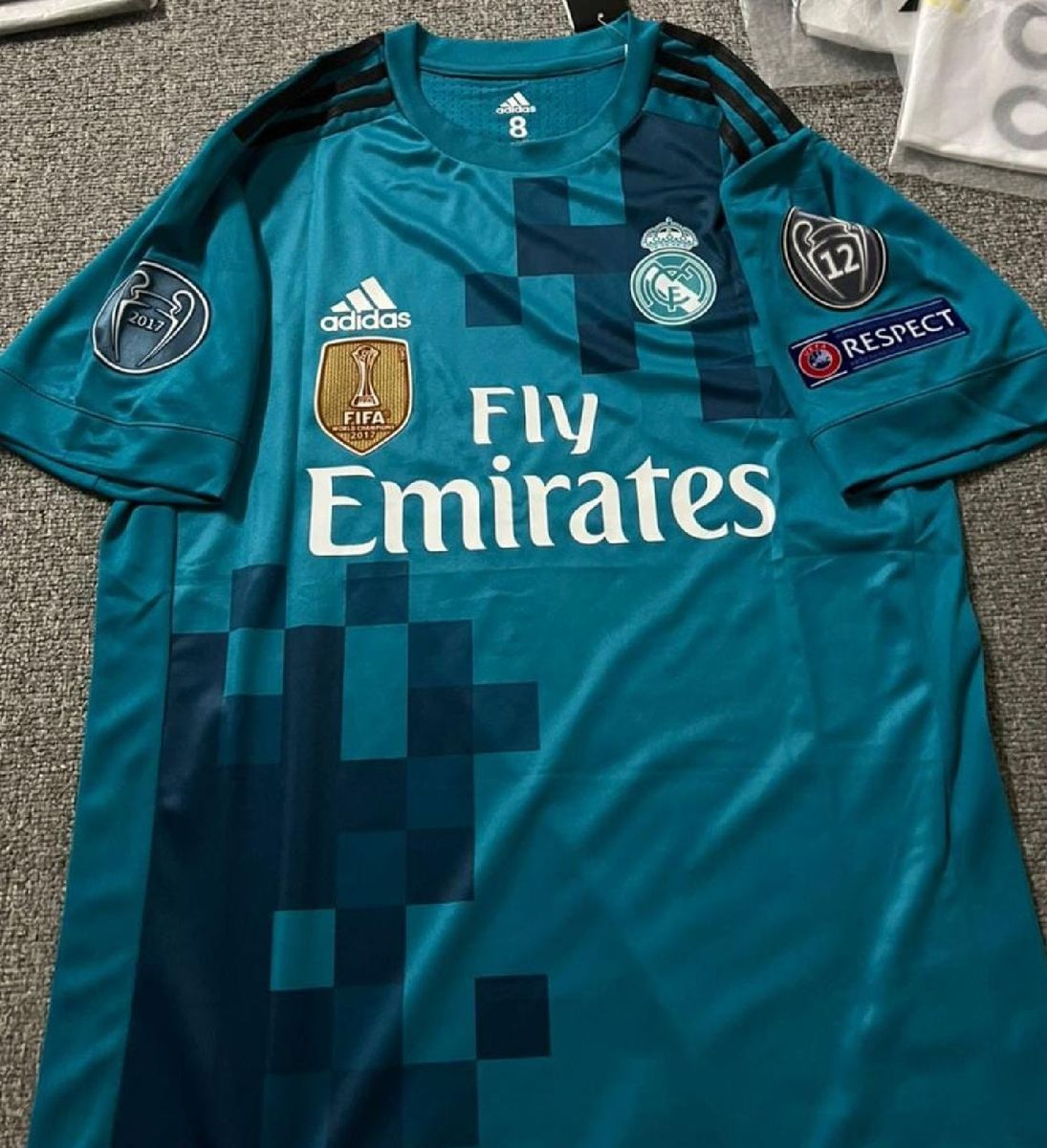 Camisa Real Madrid 17/18 - Com patchs | Futmantos