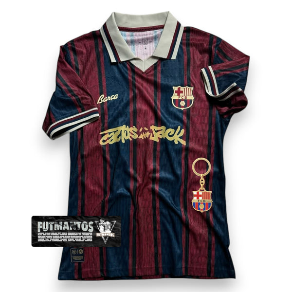 Camisa Barcelona Ed Especial - Cactus Jack Trevis Scott - Versão jogador | FutMantos