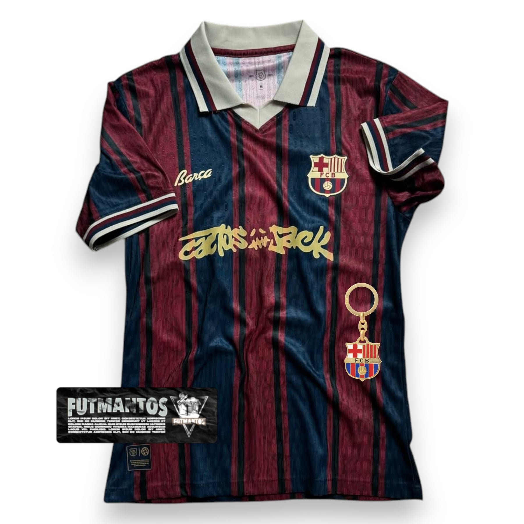 Camisa Barcelona Ed Especial - Cactus Jack Trevis Scott - Versão jogador | FutMantos