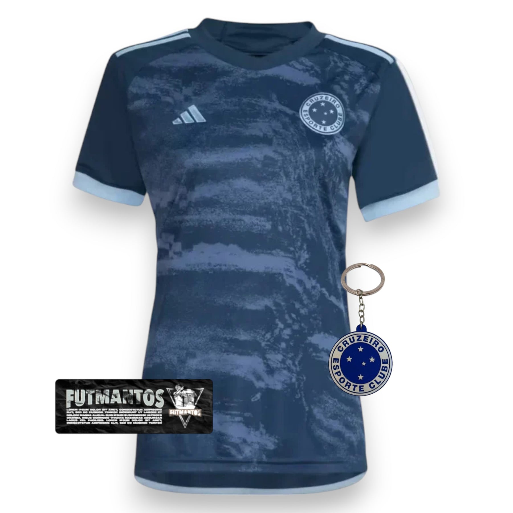 Camisa Cruzeiro III 24/25 Feminina Azul | FutMantos
