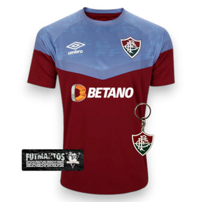 Camisa Fluminense 23/24 - Vinho e Azul | Futmantos