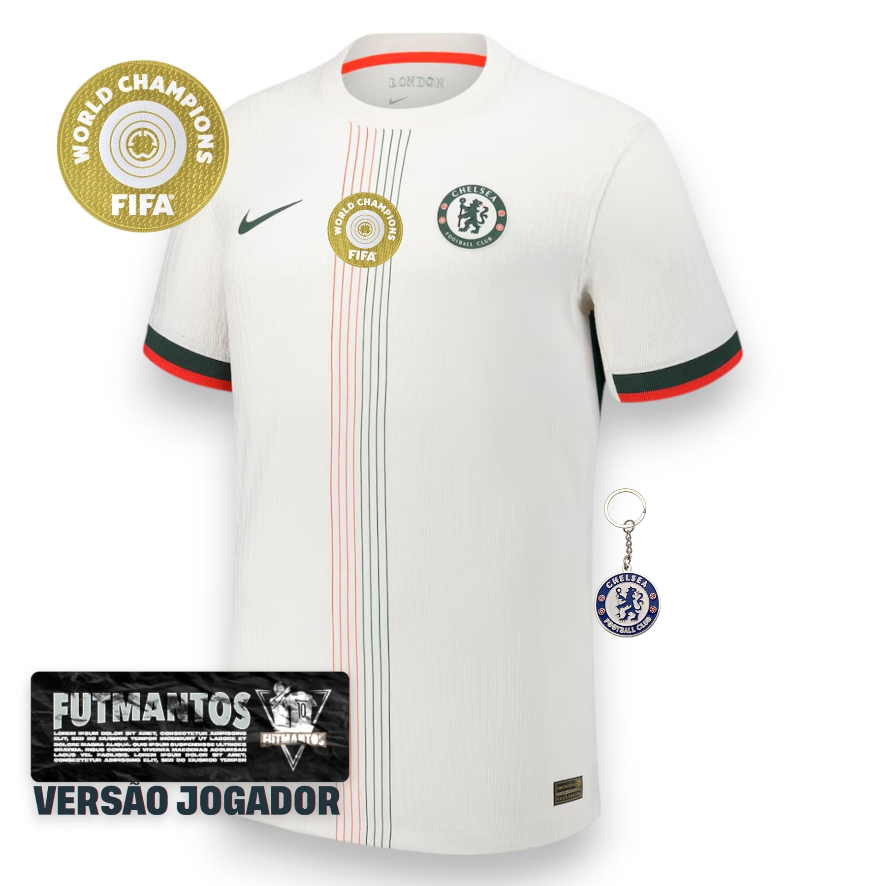 Camisa Chelsea Il 25/26 Super Mundial Versão Jogador | Futmantos