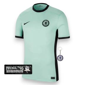 Camisa Chelsea I 23/24 - Verde Água  | Futmantos