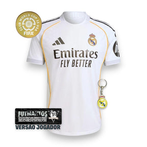 Camisa Real Madrid 25/26 Super Mundial Jogador | Futmantos