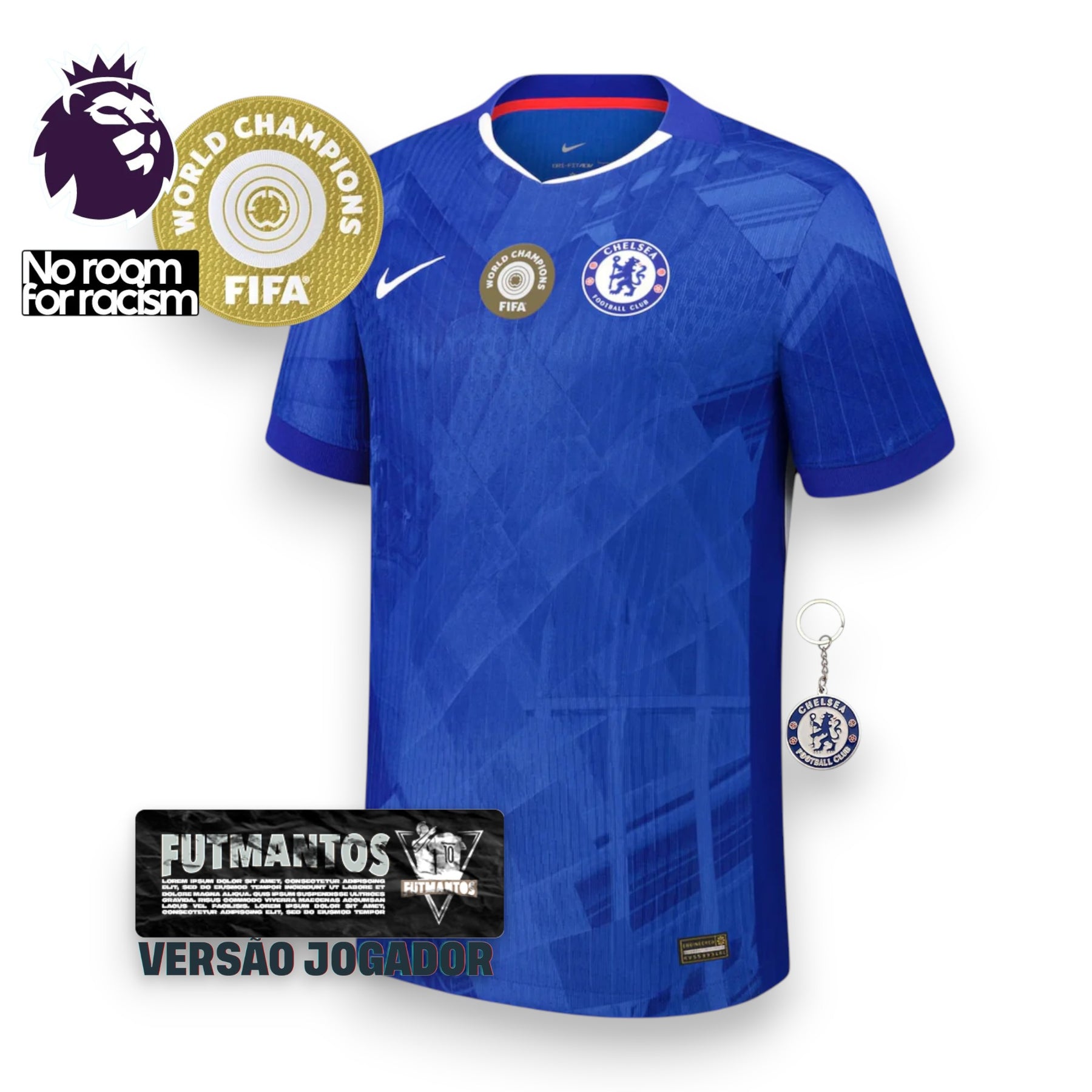 Camisa Chelsea l 25/26 Super Mundial Versão Jogador | Futmantos