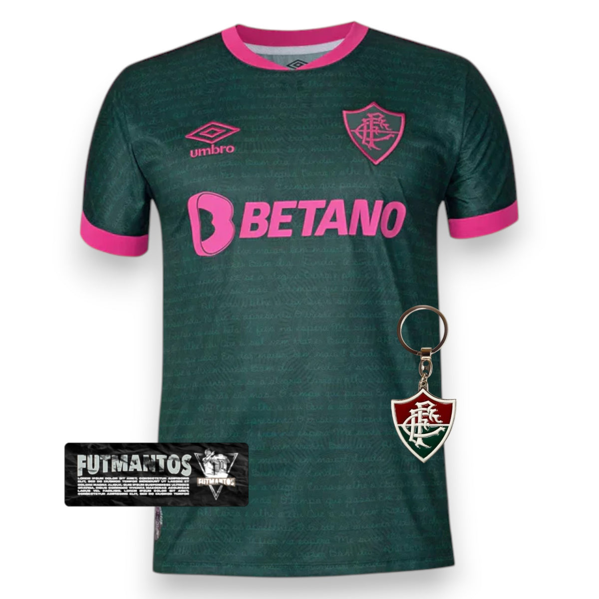 Camisa Fluminense III 23/24 - Verde | Futmantos