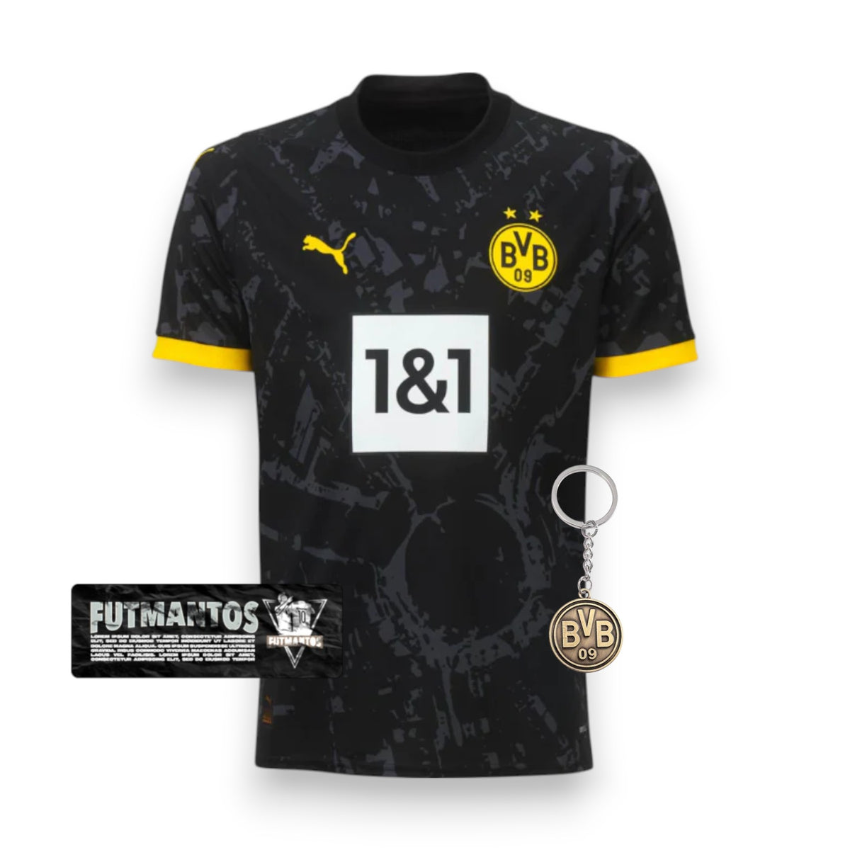 Camisa Borussia Dortmund II 23/24 - Preto  | Futmantos