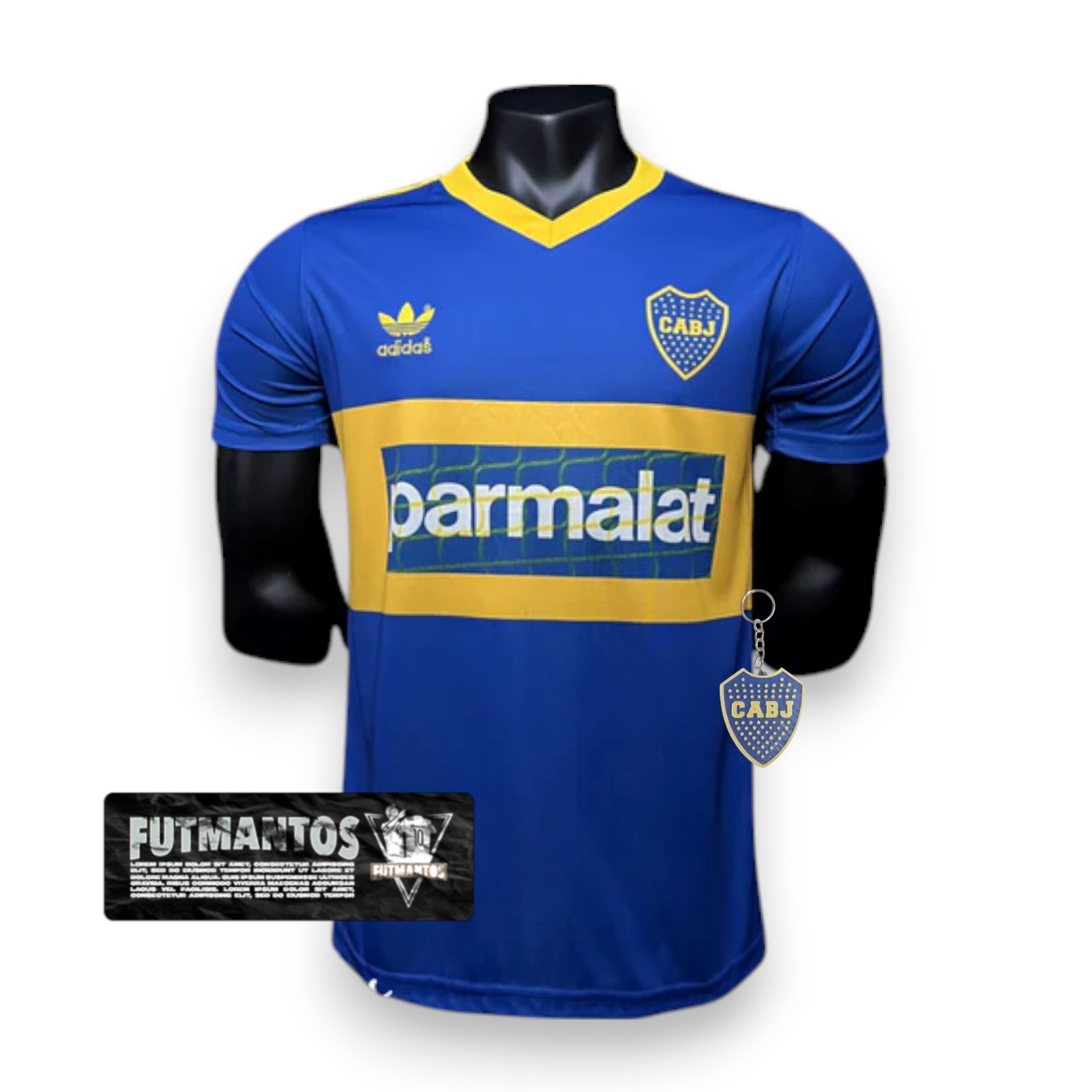 Camisa Boca Juniors Retro 1992 - Azul | Futmantos | Futmantos