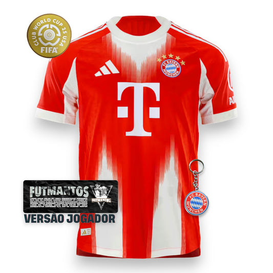 Camisa Bayern de Munique I 25/26 Super Mundial Jogador | FutMantos