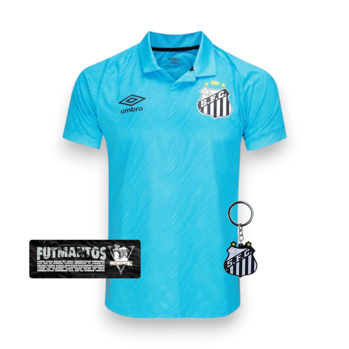 Camisa Santos III 25/26 Azul | FutMantos