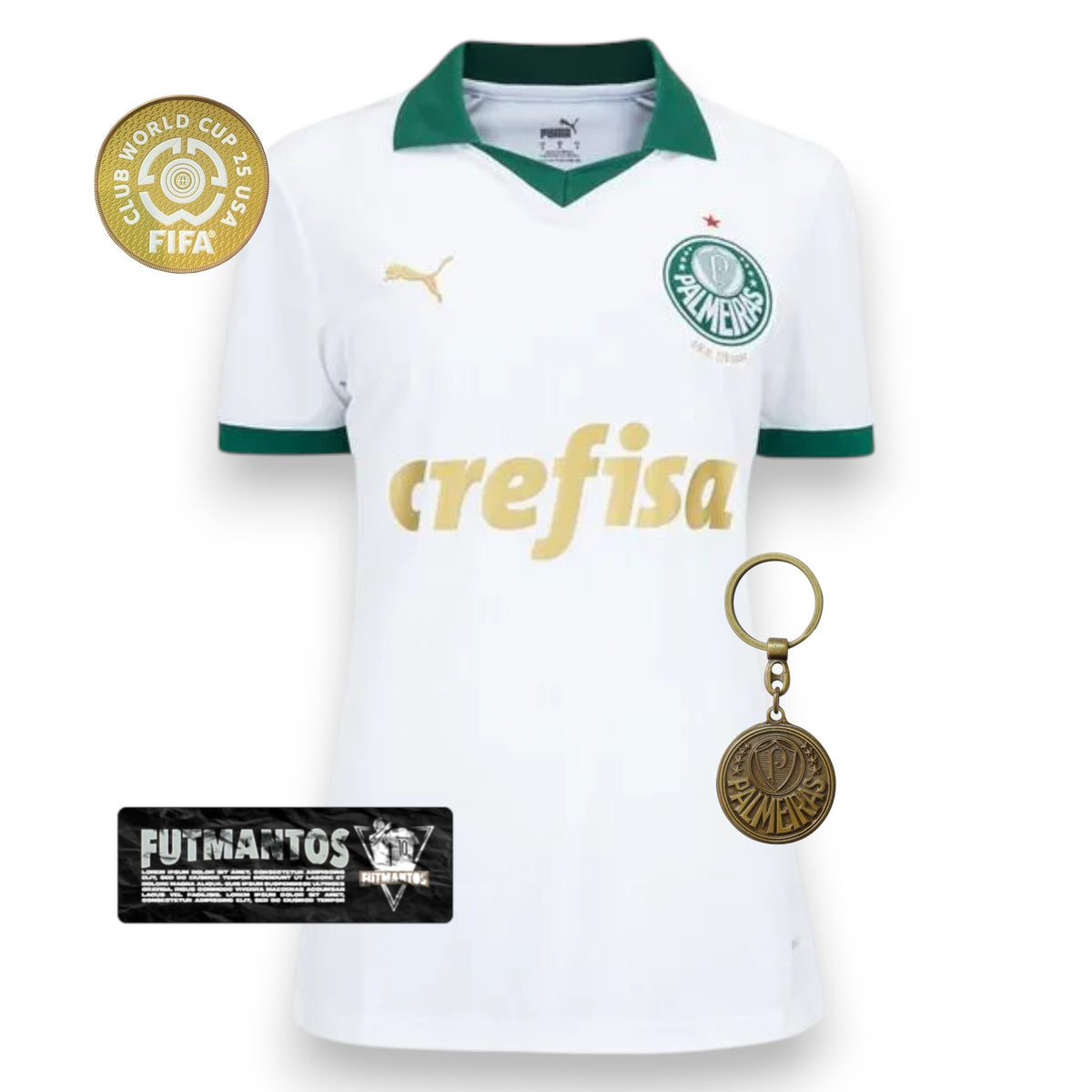 Camisa Palmeiras I 24/25 - Feminina | Super Mundial