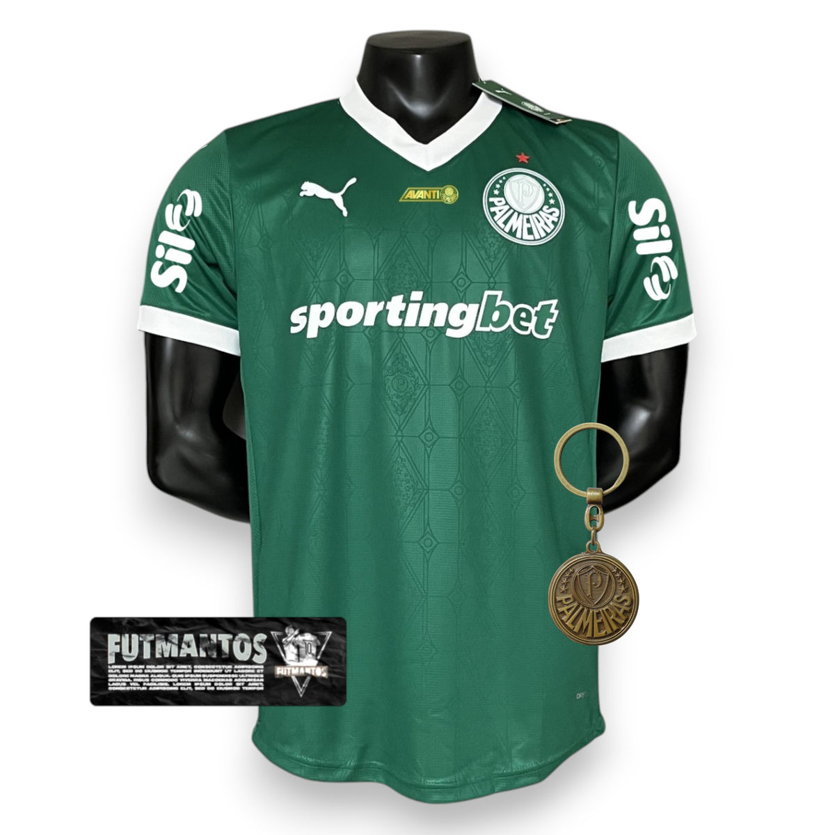 Camisa Palmeiras 25/26 - Versão Jogador Com Patrocínios | Futmantos