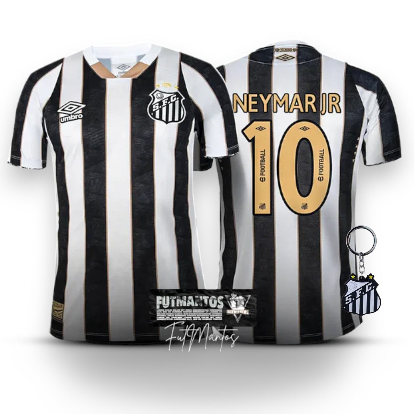 Camisa Santos II 24/25 - Neymar #10 | FutMantos