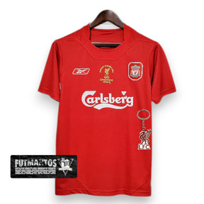 Camisa Liverpool Retrô 2005 Vermelha - | Futmantos