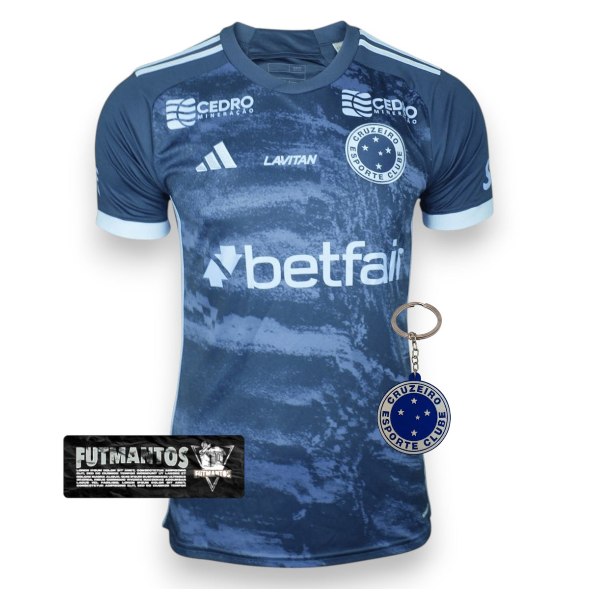 Camisa Cruzeiro III 24/25 Azul | FutMantos