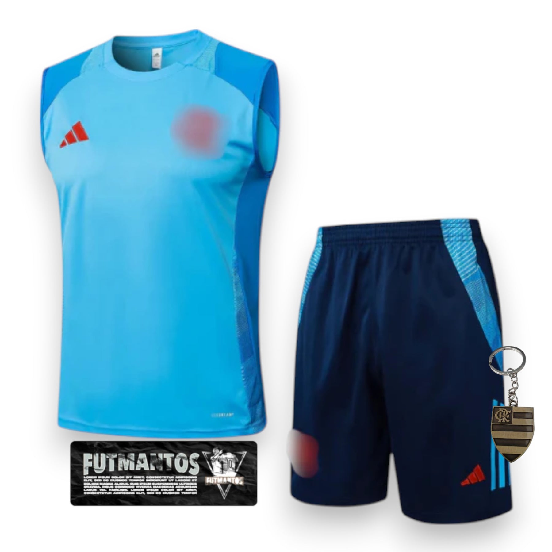 Conjunto CRF Comissão Técnica Regata 25/26 - Azul | Futmantos
