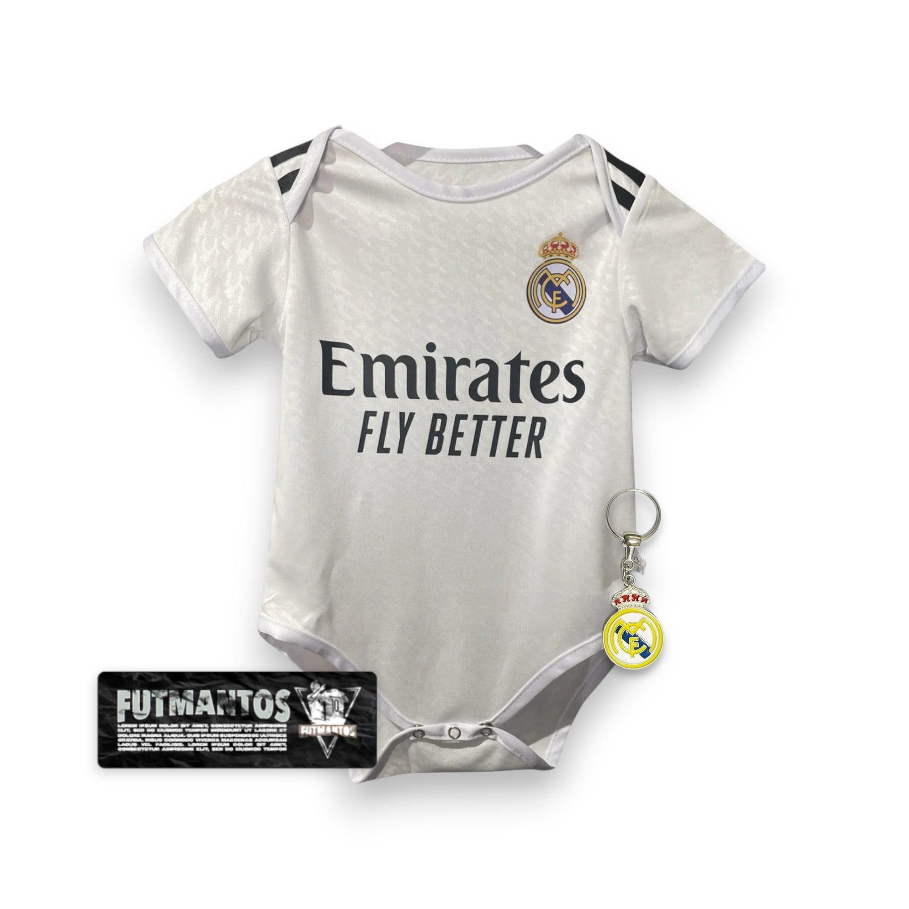 Body de Bebê Real Madrid 24/25 | Futmantos