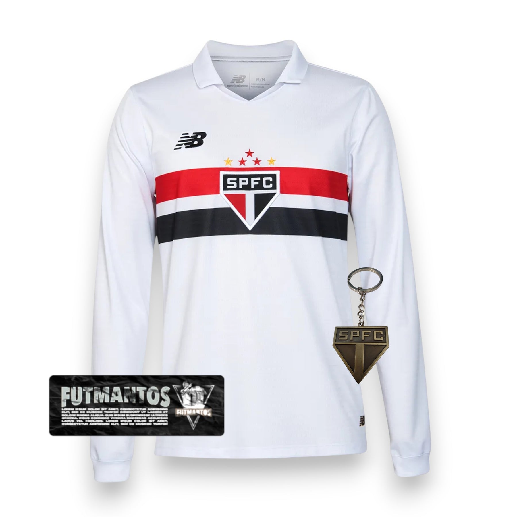 Camisa São Paulo - 24/25 - Manga Longa