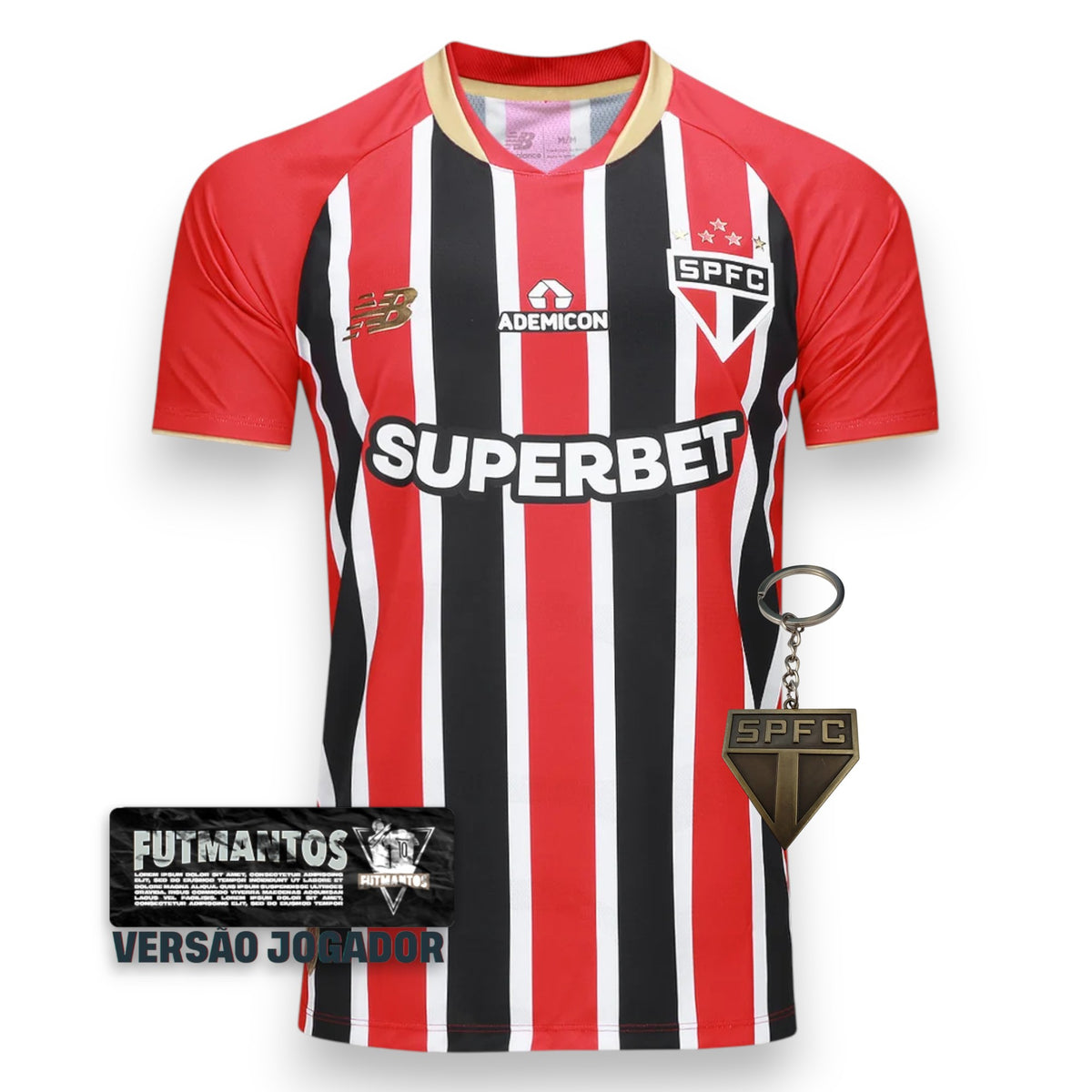Camisa São Paulo Il 25/26 Jogador | Futmantos