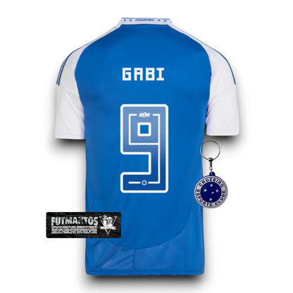 Camisa Cruzeiro I 25/26 Gabi #9 | FutMantos
