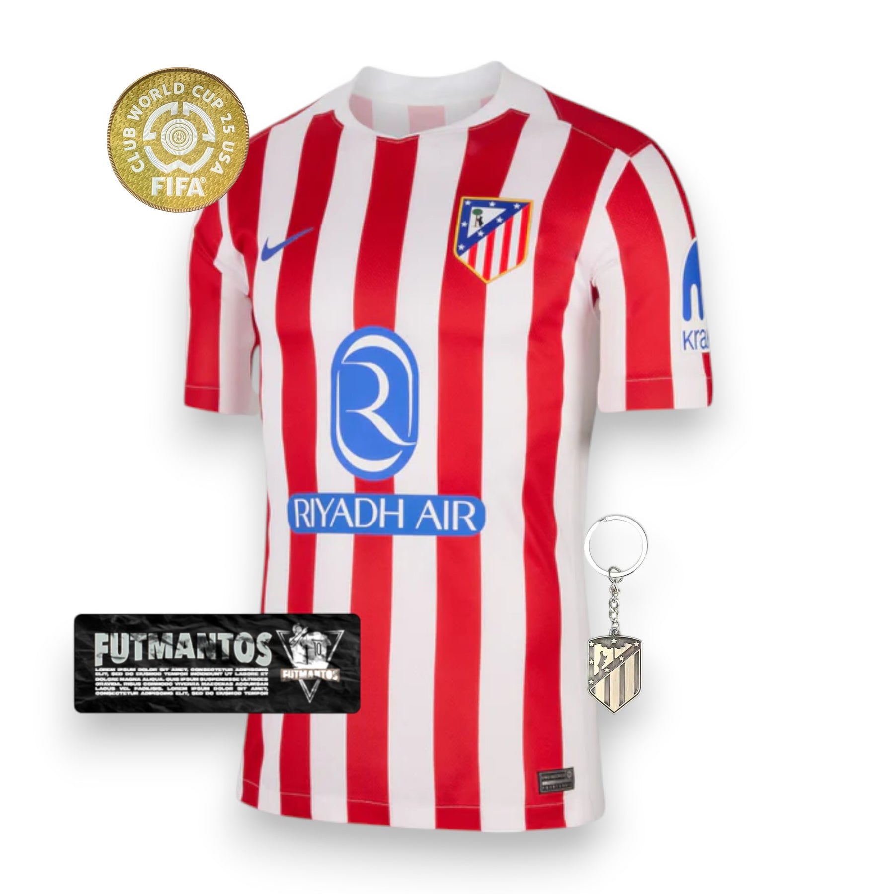 Camisa Atlético de Madrid I 25/26 Super Mundial | Futmantos