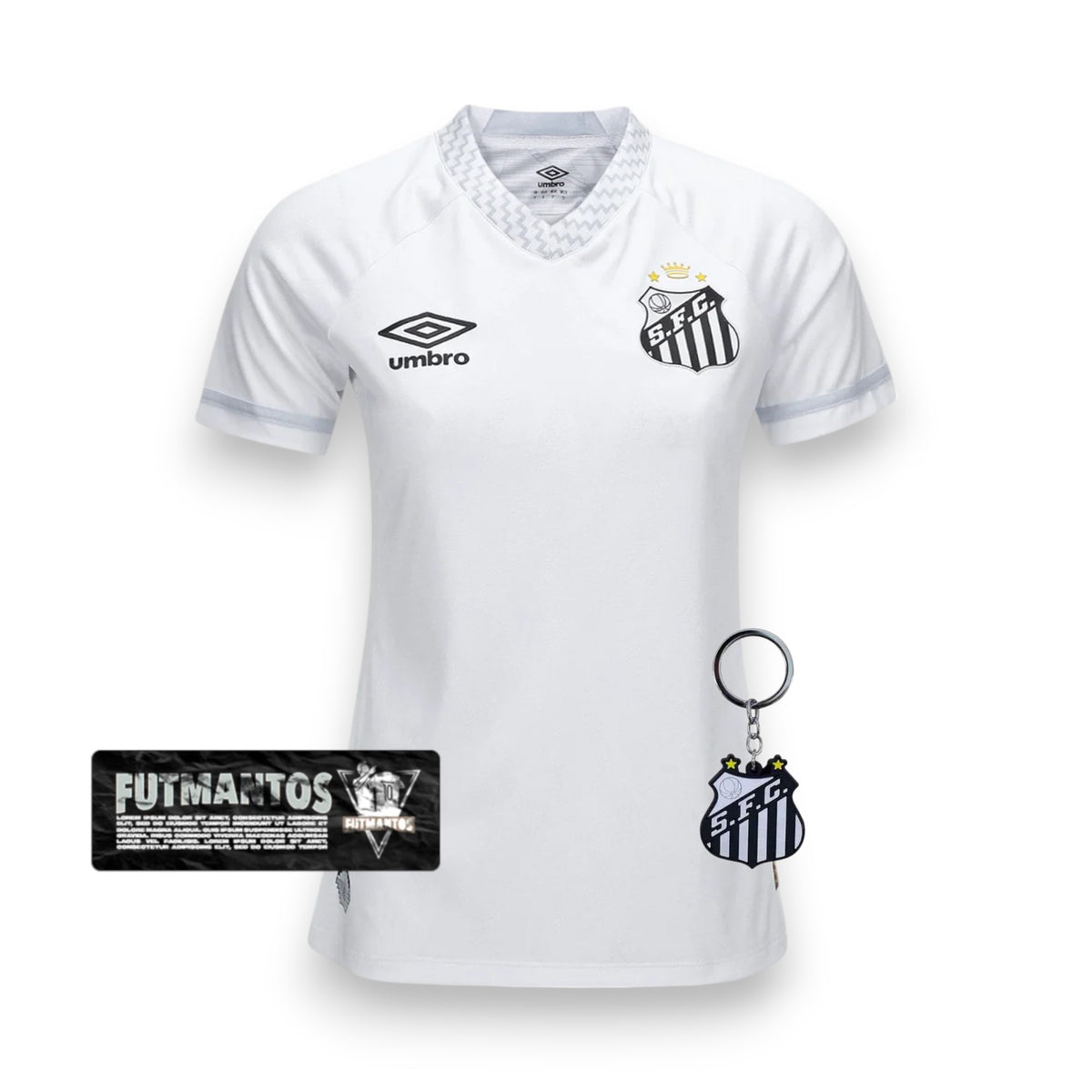 Camisa Santos Feminina I 25/26 | FutMantos