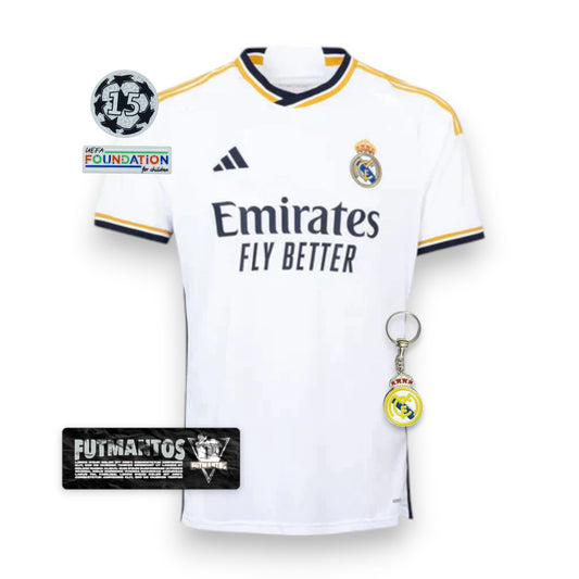 Camisa Real Madrid I 23/24 - Branca | Futmantos